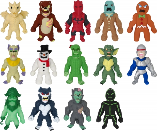 Flexi Monster serija 6 – raztegljive strašljive figurice