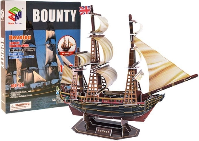 3D Puzzle Ladja Bounty 125 delov