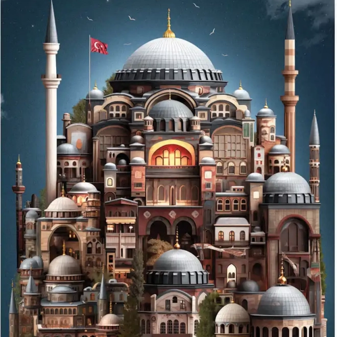 Sestavljanka Hagia Sofia 1000 kosov