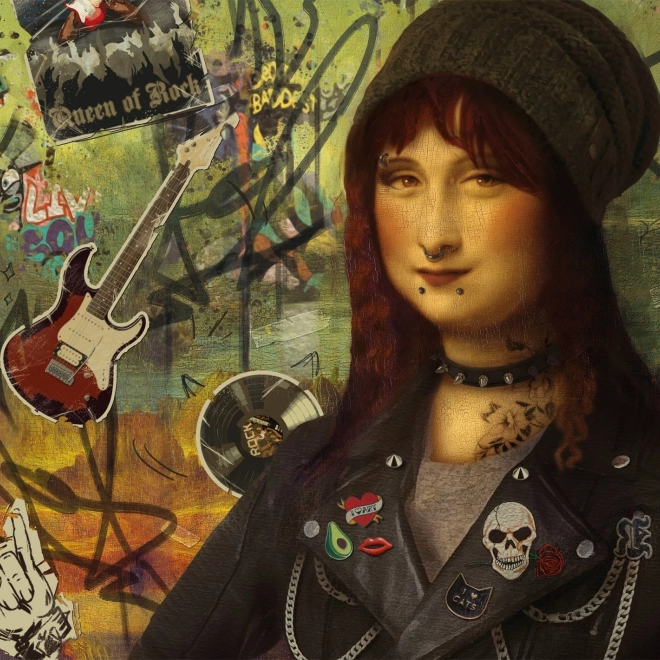 Sestavljanka SCHMIDT Art&Fun: Mona Lisa 1000 kosov
