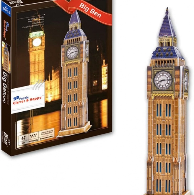 3D sestavljanka Big Ben London od Clever&Happy 47 kosov