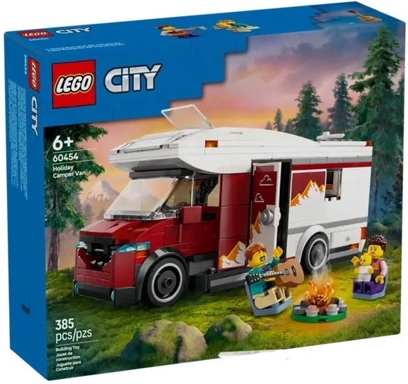 LEGO City 60454 Počitniški avtodomek poln dogodivščin