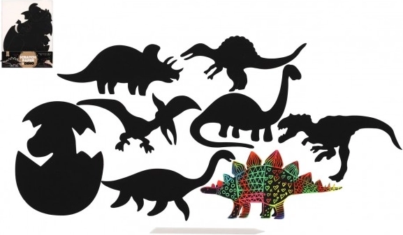 Praskalni papir Dinozaver
