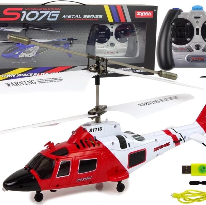 R/C helikopter SYMA z giroskopom