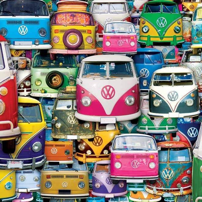 Sestavljanka Volkswagen Bus Funky Jam 1000 koščkov