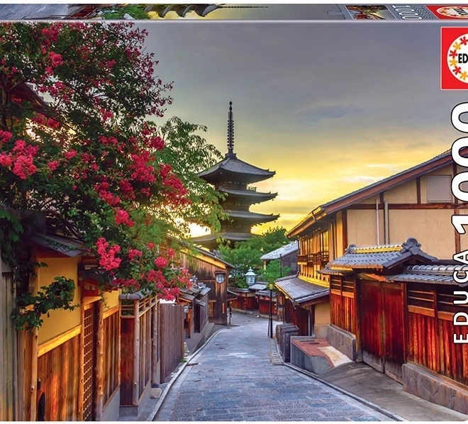 Sestavljanka Pagoda Yasaka na Japonskem 1000 kosov