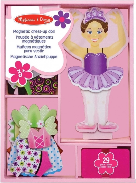 Magnetni komplet za oblačenje Nina balerina