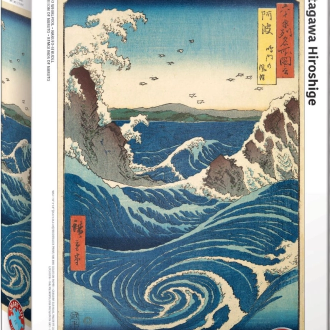 Eurographics Puzzle Utagawa Hiroshige: Valovi Naruto 1000 kosov