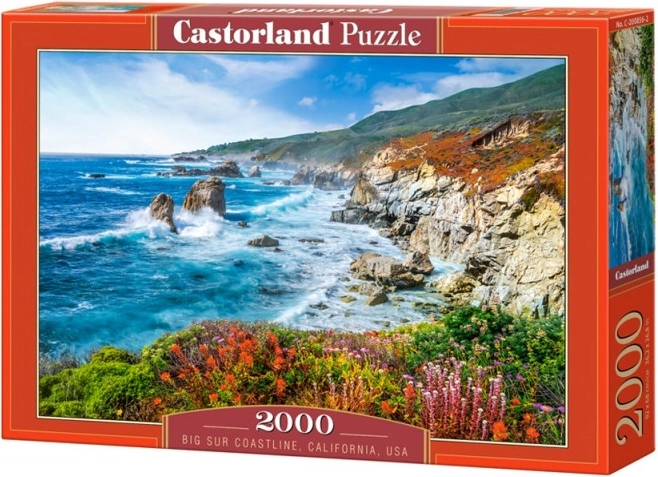 Sestavljanka 2000 delov Big Sur Zaliv Kalifornija