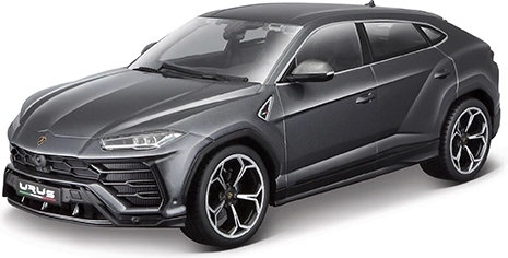 Bburago Lamborghini Urus kovinski model 1:18 Plus, metalizirano siva