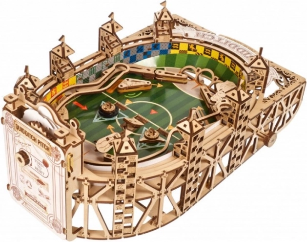 Lesena mehanska sestavljanka Harry Potter - Kvidični Pinball