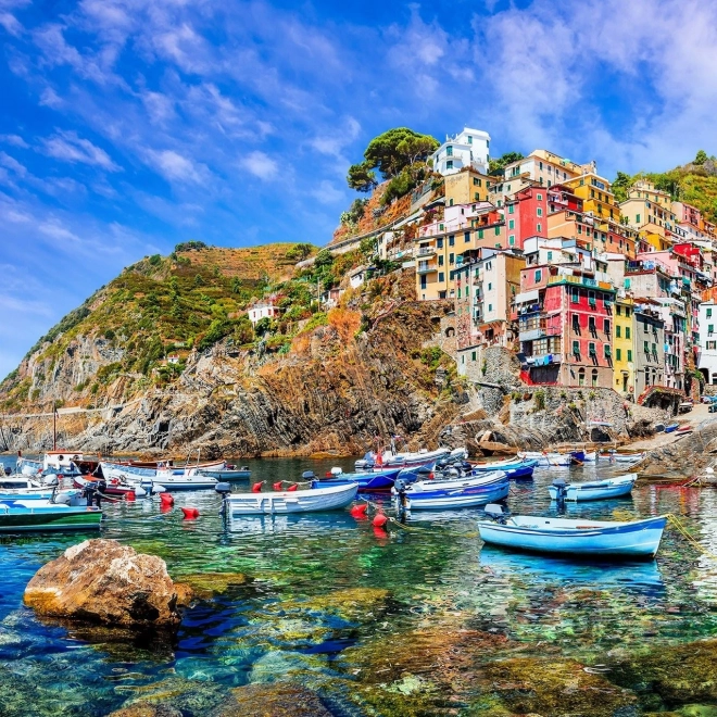 Uganka Riomaggiore, Cinque Terre, Italija 1000 kosov