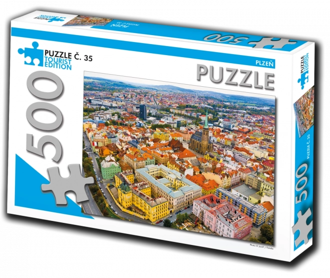 Sestavljanka Plzeň 500 kosov turistična izdaja