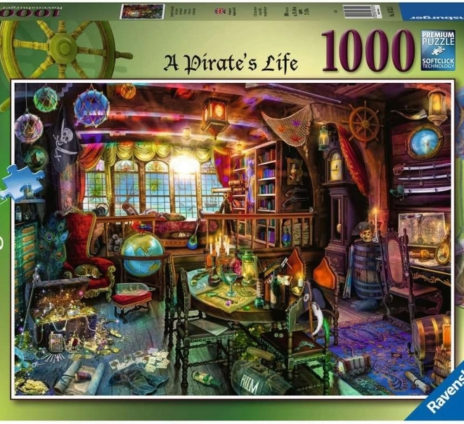 Ravensburger 1000-delna sestavljanka Piratsko življenje