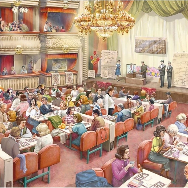 falcon sestavljanka dvorana za bingo 1000 koščkov