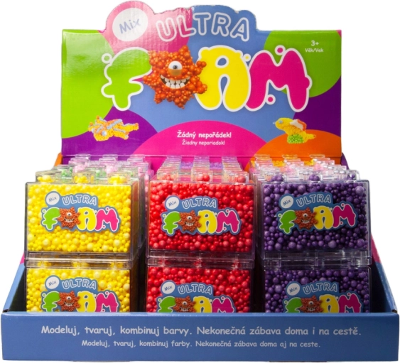 Modelirna masa Ultra Foam barvita mešanica