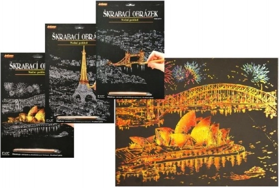 ARTLOVER praskanka zlata – nočni pogled na Opero v Sydneyu