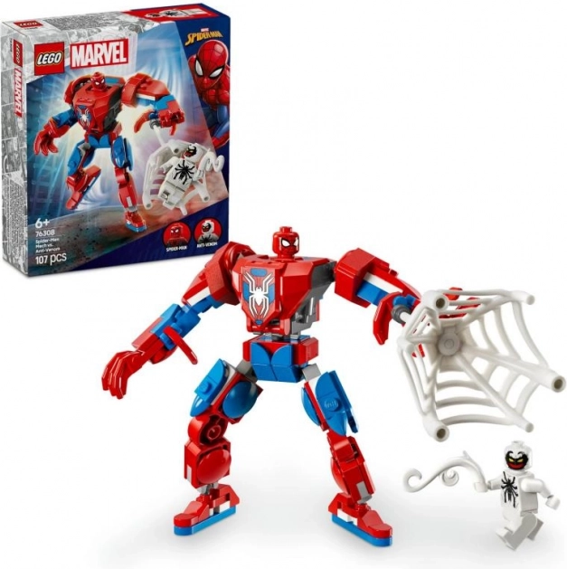 Mehanski Spider-Man proti Anti-Venomu od LEGO