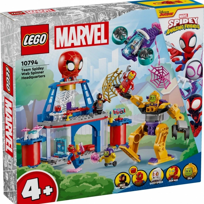 LEGO Marvel Spideyjeva ekipna baza 4+
