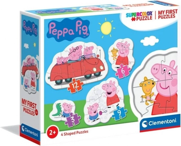 Moje prve sestavljanke Pujsa Pepa 4v1