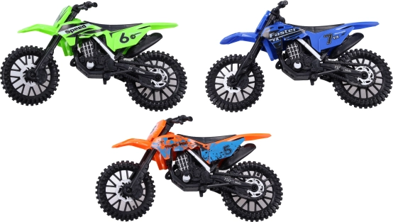 Terensko motorno kolo 19 cm – plastična igrača v 3 barvah