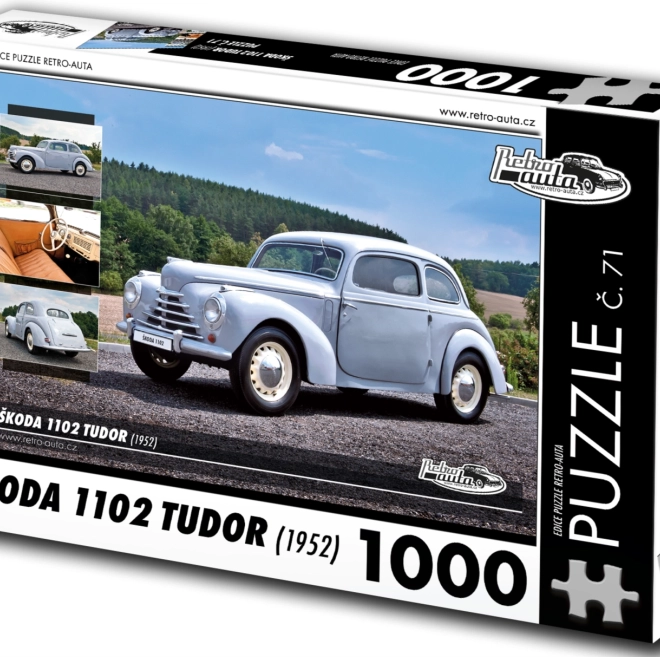 Puzzle Retro Avtomobili 
02 Škoda 1102 Tudor 1952 1000 kosov