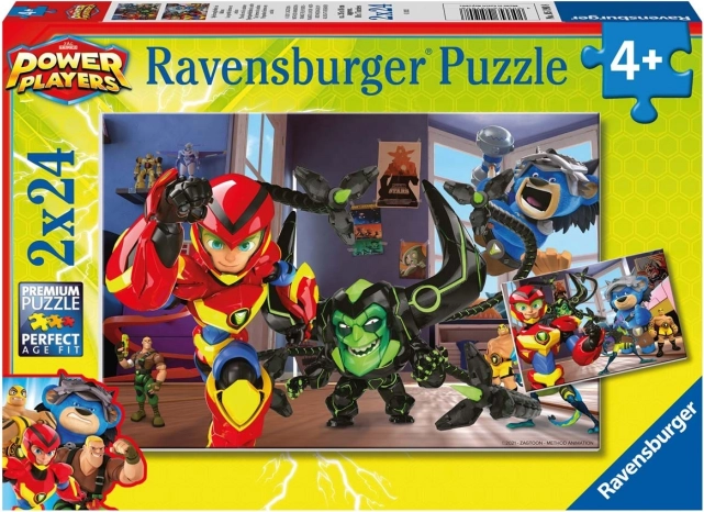Ravensburger sestavljanka Prvaki v akciji 2x24 kosov