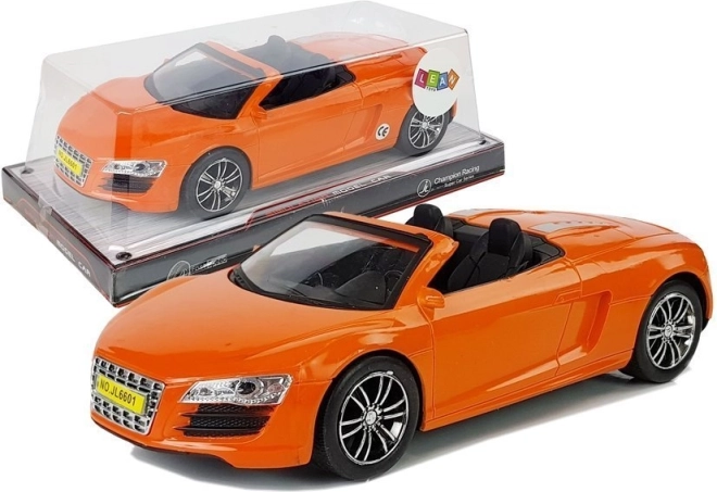 Igrača kabriolet z navijalnim pogonom oranžna 1:18