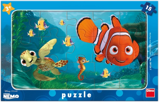 Sestavljanka Nemo in želva s 15 deli