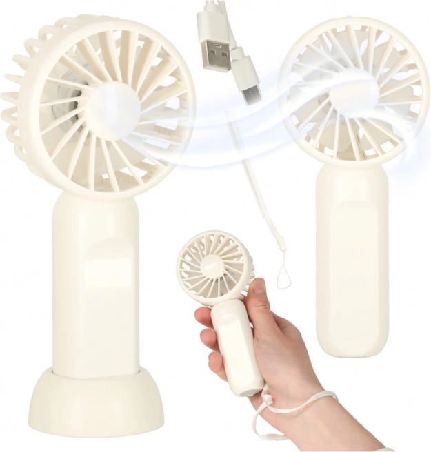 Mini USB ventilator s podstavkom