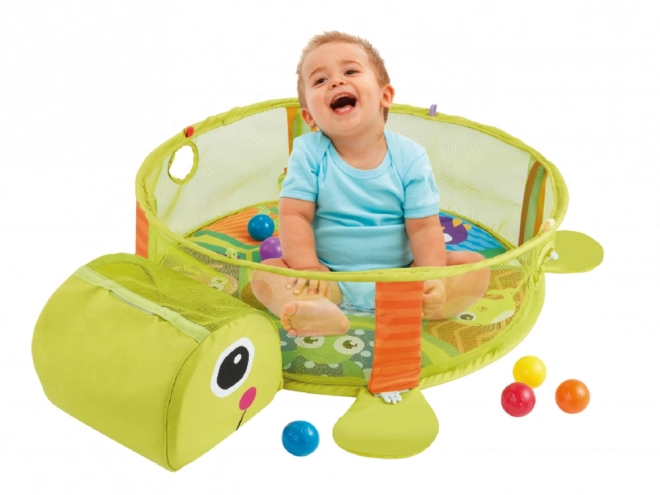 Izobraževalna podloga Turtle Playpen Balls za otroka