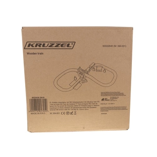 Leseni vlakovni set Kruzzel 22646