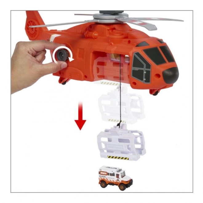 Reševalni helikopter iz škatlice Matchbox