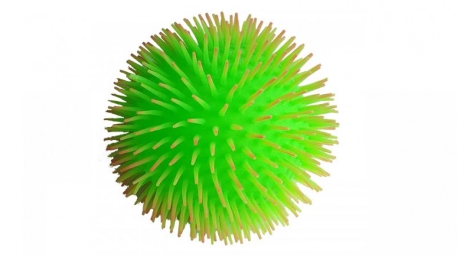 Kosmat balon z melirane svetleče tkanine