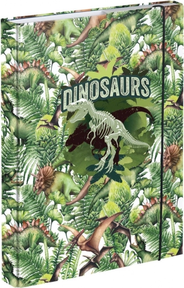 Mape za šolske zvezke A5 BAAGL Dinosaur