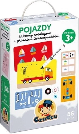 CzuCzu Vozila – ustvarjalna zabava z izbrisljivim flomastrom