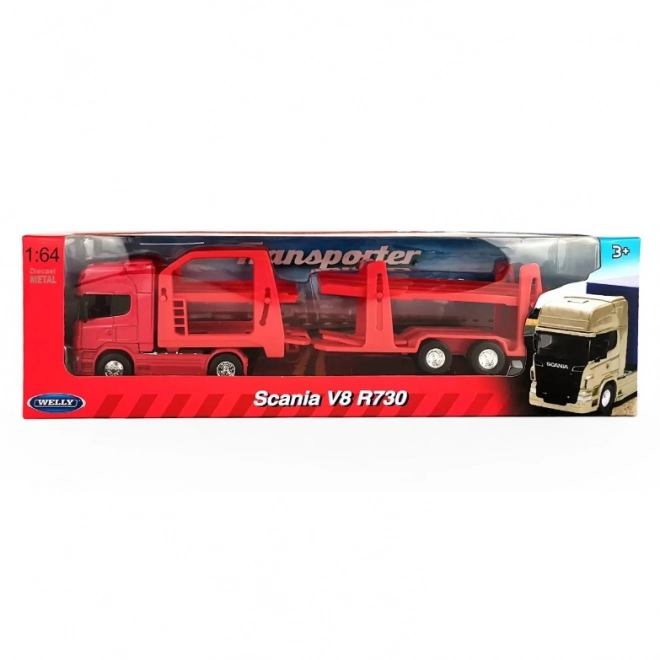 WELLY MODELY SCANIA V8 R 730 tovornjak 1:64