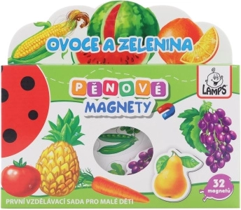 Pene magnete Sadje in zelenjava – komplet za otroke