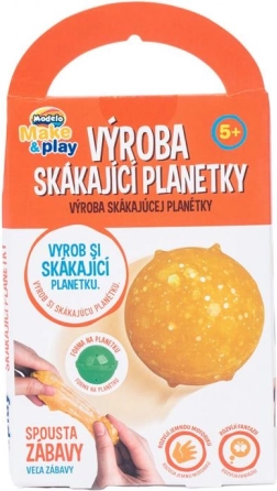 Komplet za izdelavo žogice za poskakovanje – rumena