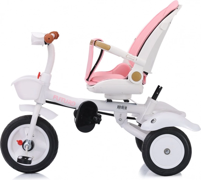 CHIPOLINO Tricikli z streho Futuro 2v1 Princess