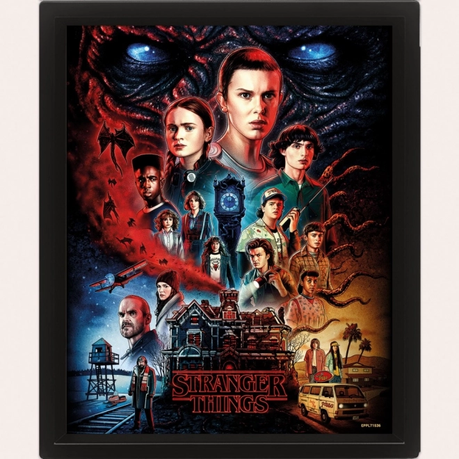 3D slika Stranger Things – Vecna