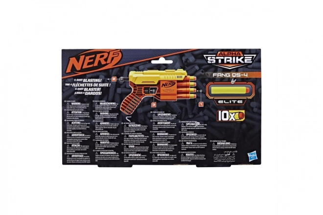 NERF Alpha strike fang QS4 Rumena