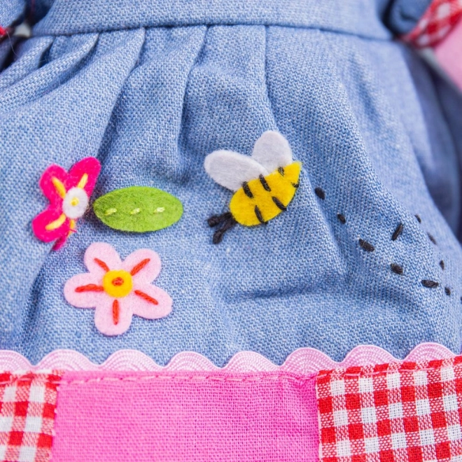 Tkaninska punčka Melody od Bigjigs Toys 34 cm