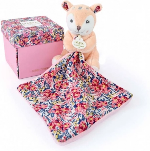 Doudou darilni set – plišasta srnica in odejica