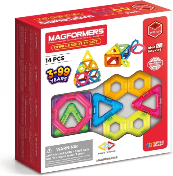 Magnetna konstrukcijska sestavljanka Magformers PLUS 14