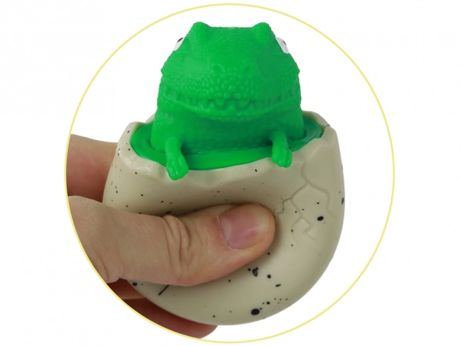 Antistresna igrača dinosaver v jajcu Squishy