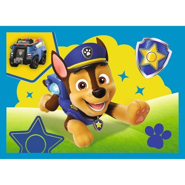 Sestavljanka 4v1 Tekajoči psi Pasja patrulja