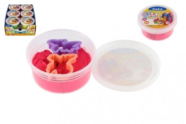 Kreativni barvni pesek Nara Silky Sand v škatli