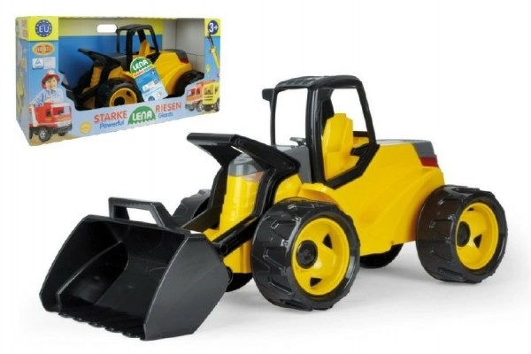 Velik rumeno-črni nakladalec Giga Trucks