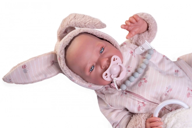 Antonio Juan 80110 SWEET REBORN NACIDA - realistična punčka dojenček z mehkim tekstilnim telesom - 40 cm